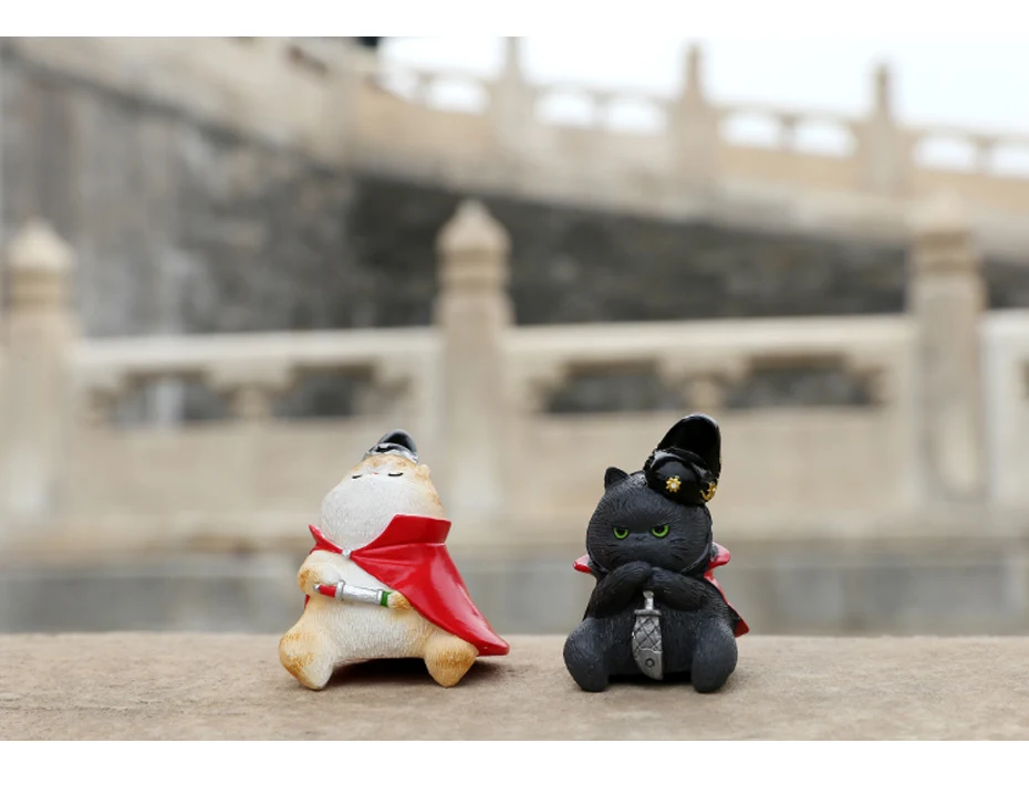 Mini Forbidden City kitten ornaments toys 20