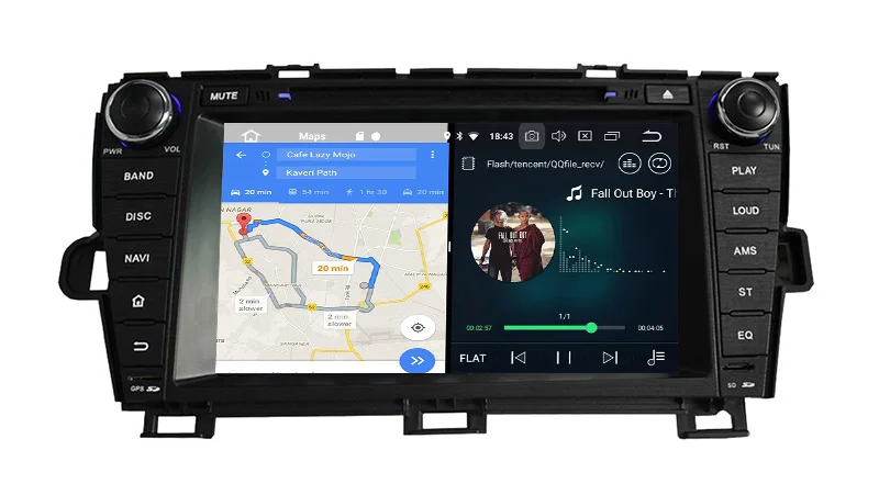 Sale Belsee 4GB GPS Android 8.0 Car DVD Radio Multimedia Player Head Unit for Toyota Prius Left Hand Drive 2009 2010 2011 2012 2013 3