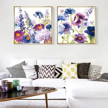 Wall Decorative Paintings Posters and Prints Wall Art Canvas Painting Watercolor Flowers Pictures For Living Room Decor No Frame Wall Decorative Paintings Posters and Prints Wall Art Canvas Painting Watercolor Flowers Pictures For Living Room Decor No Frame