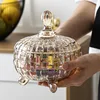 European Crystal Glass Candy Cup Creative Living Room Lead-free Candy Cans 1