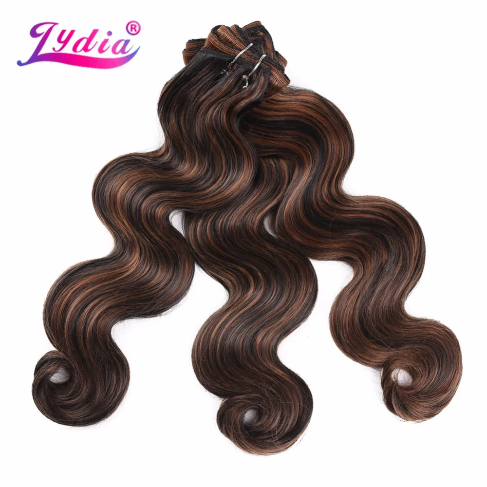  Lydia Body Wave Hair Extension Yaki Body 16