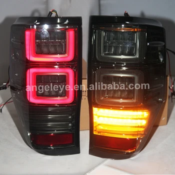 

For FORD Ranger LED Tail Light 2012-2017 Smoke Black YZ