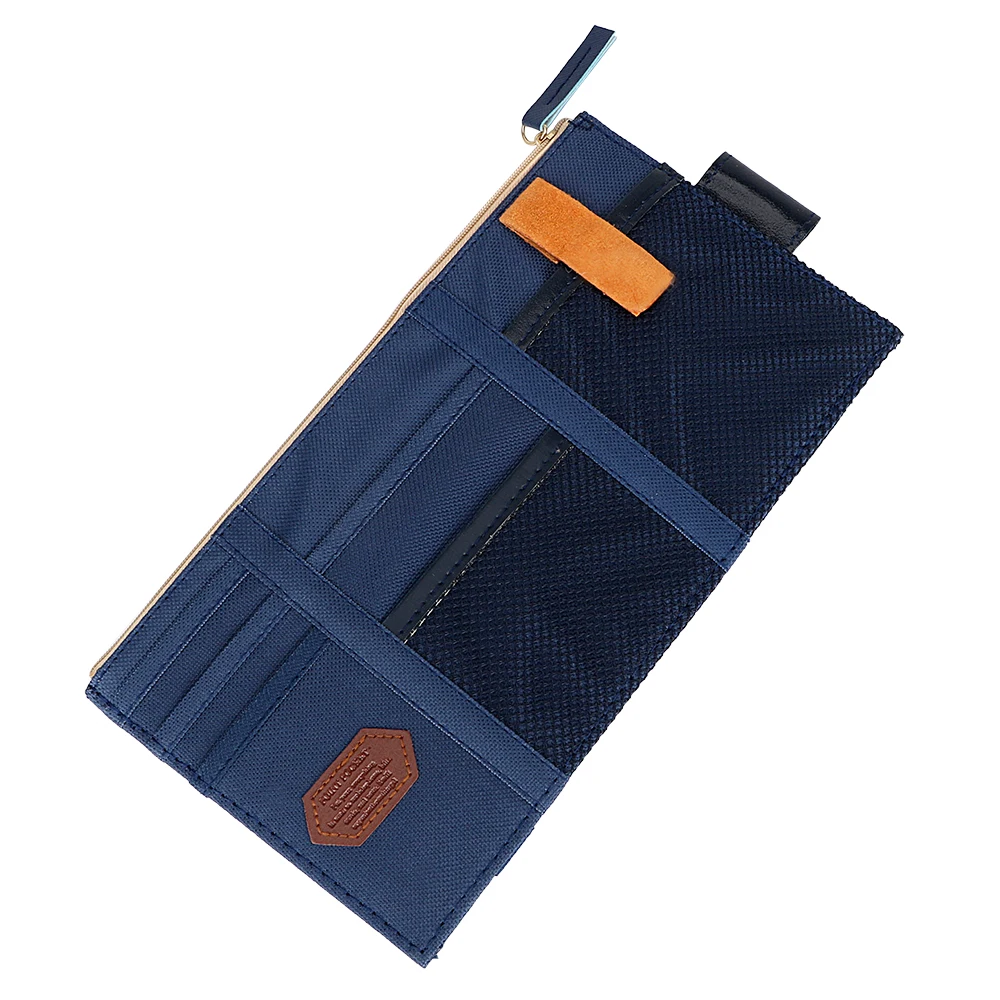 YOSOLO IC Card CD Clip Parking Card Holder Organizer Car-styling Auto Stowing Tidying Sunshade Cover Sun Visor Storage Pouch YOSOLO IC Card CD Clip Parking Card Holder Organizer Car-styling Auto Stowing Tidying Sunshade Cover Sun Visor Storage Pouch
