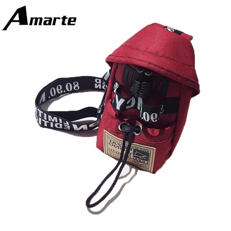 

Fashion Lady Chest Bag New Korean Version of The Mini Drawstring Letter Bags Ulzzang Personality Wild Casual Parent-child Pocket