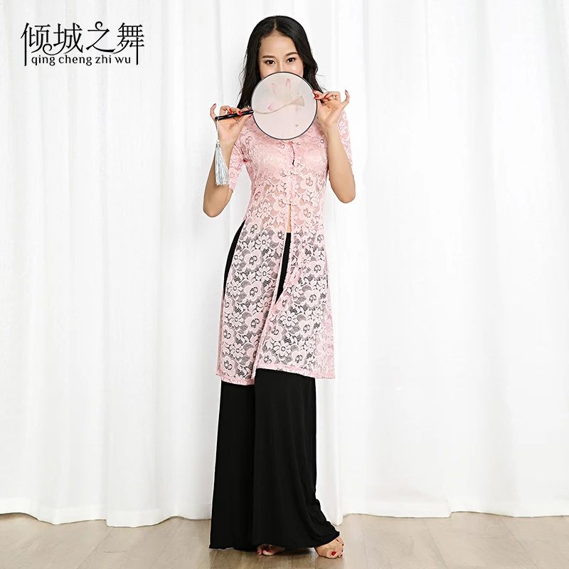 

Belly Dancing Women Modal and Lace belly dance costume set girls belly dance