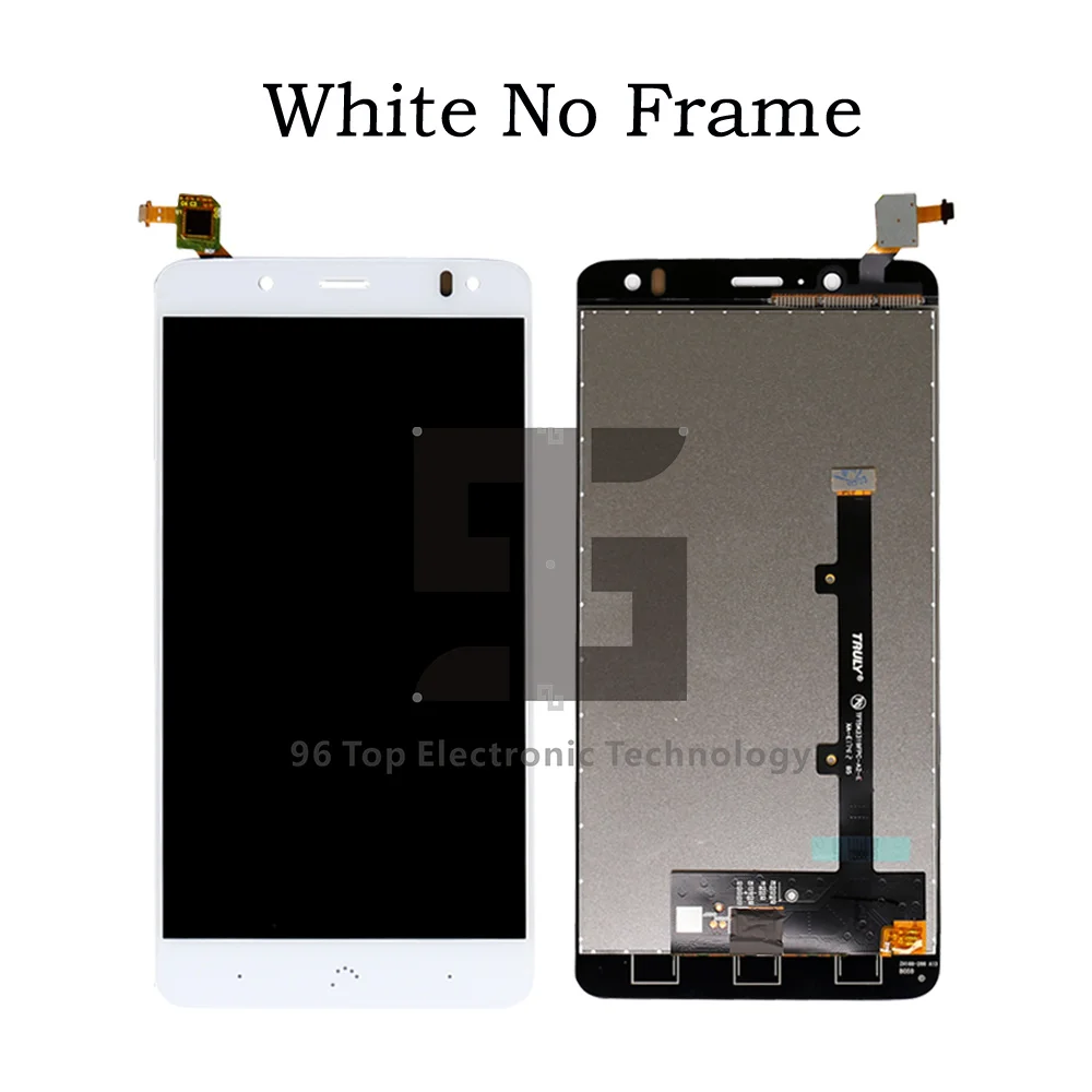AA+ качество lcd 5,5 ''для BQ Aquaris V Plus ЖК-дисплей с сенсорным экраном дигитайзер сборка Замена черный/белый