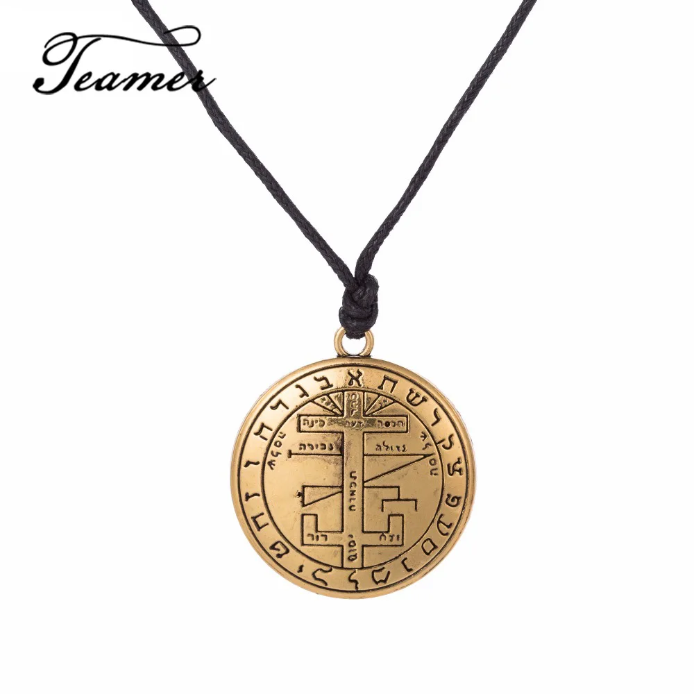 Ювелирные изделия Teamer Angel подвеска ожерелье Sigil of Archangel Габриэль эночиан талисман