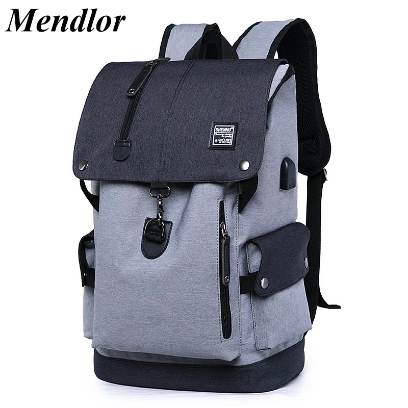 

high school backpack waterproof school bags for boys big usb backpack anti theft bag men travel bags schoolbag boy gift