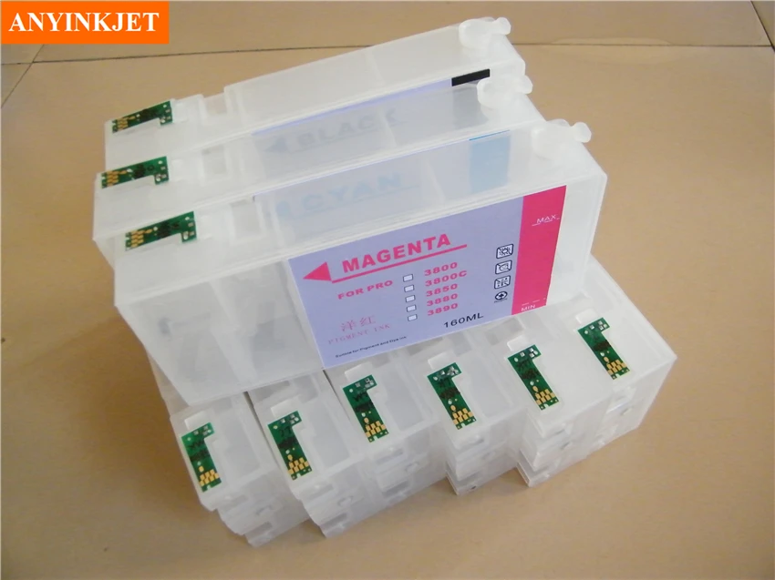 

160ml refillable ink cartridge with ARC chip for Epson 3890 series printer