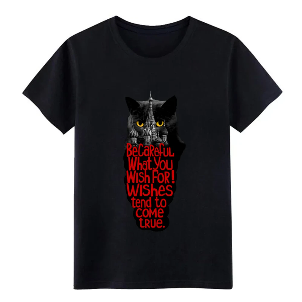 

behemoth the ca t master and margarita t shirt personalized Short Sleeve O-Neck gents Anti-Wrinkle Summer Style shirt