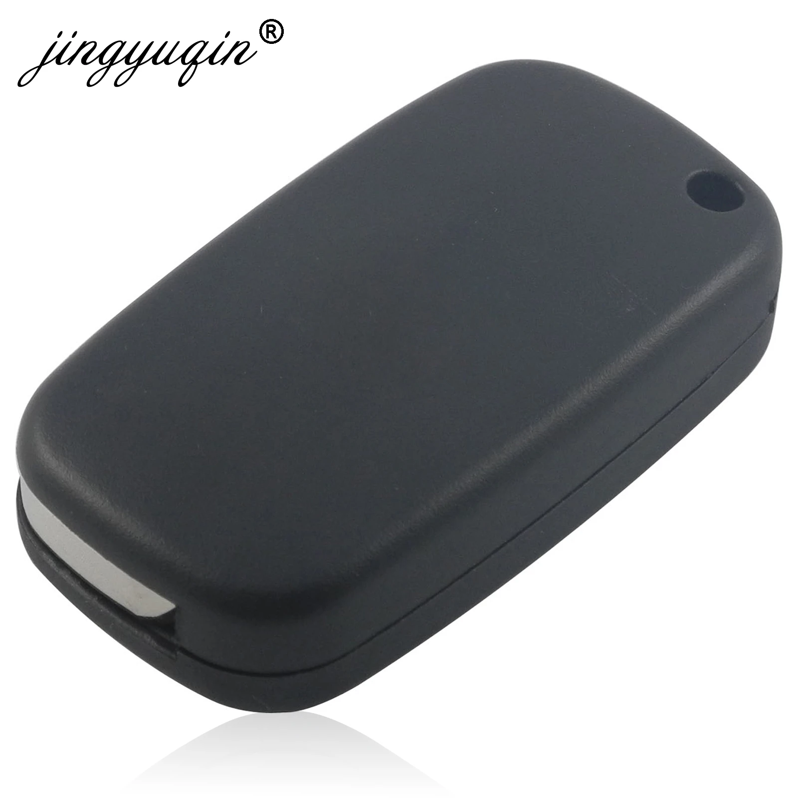 Чехол для ключей jingyuqin 10X 2/3 с кнопкой дистанционного управления Renault Fluence Clio Megane