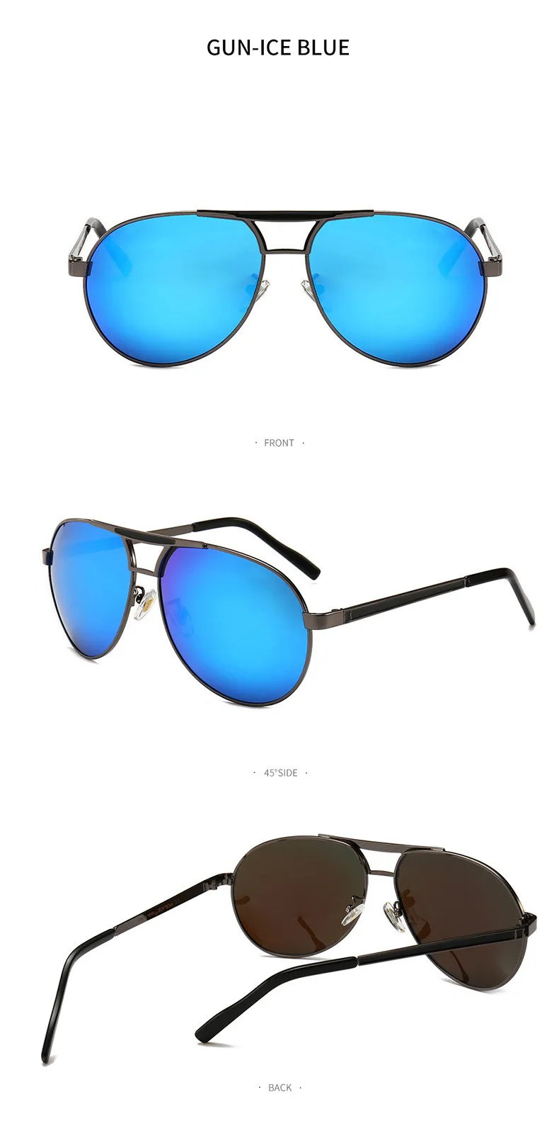 Поляризационные солнцезащитные очки для мужчин из металлического сплава винтажные женские очки для вождения солнцезащитные очки мужские рыболовные очки occhiali da sole