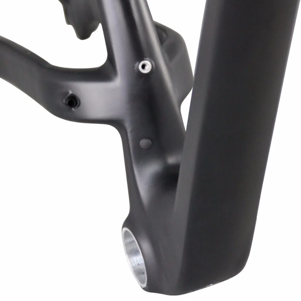 Discount Chinese full carbon mtb 27.5er plus boost frame UD Matte 110*15 fork with 148*12mm rear spacing 650b mountain bike frame 7 Discount Chinese full carbon mtb 27.5er plus boost frame UD Matte 110*15 fork with 148*12mm rear spacing 650b mountain bike frame 7