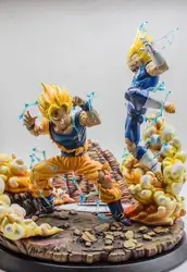 Dragon Ball Z 1/4 весы Kakarotto VS Вегета смолы GK рисунок коллекционеров статуя