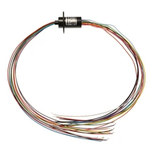 12,5 мм 12 цепей капсулы компактные крошечные скользящие кольца 250 об/мин 2A 250V испытательное оборудование