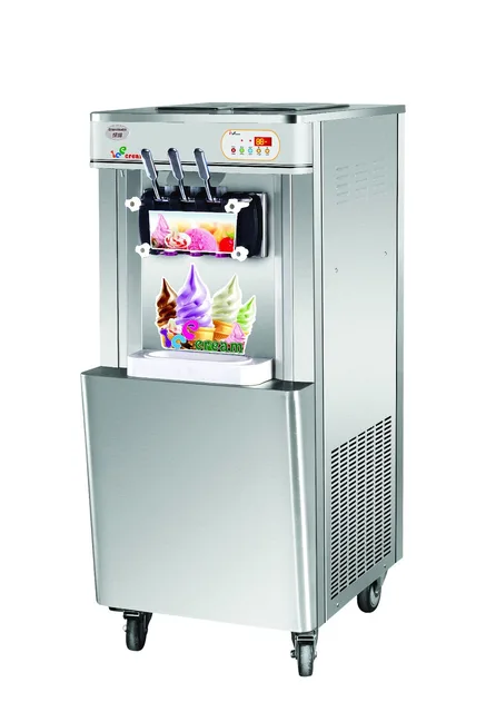 Full stainless steel 35L vertical ice cream making machine