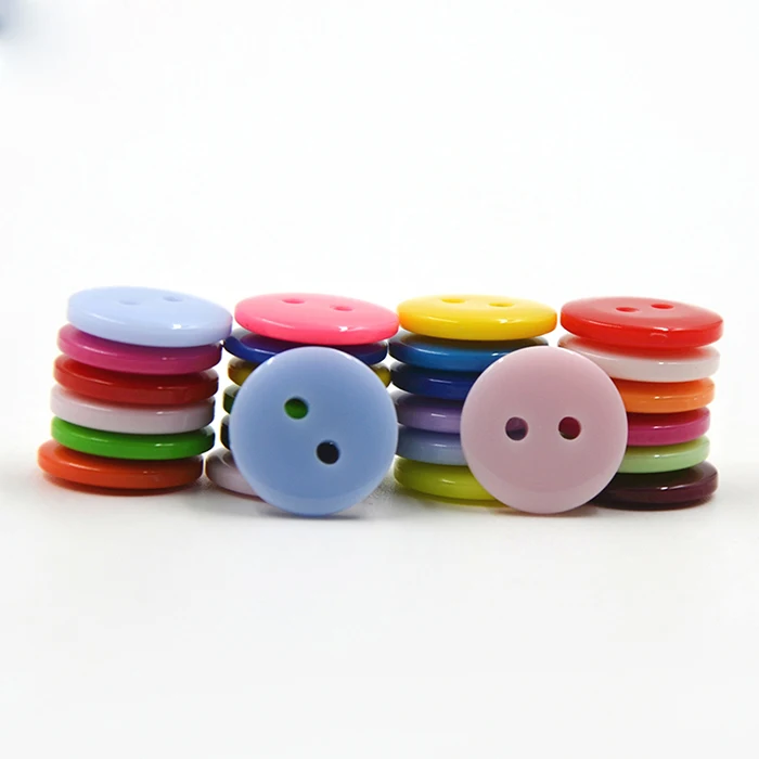 Buy Free Shipment 300PCS/Lot 10mm/15mm Candy buttons DIY Handmade package