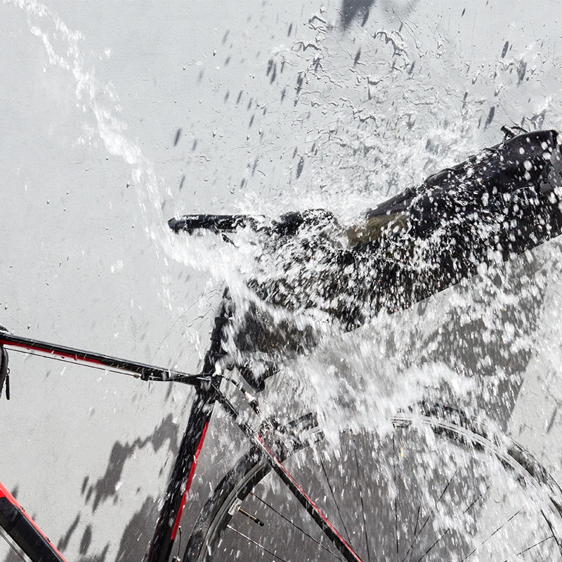 Skup ROCKBROS torba na rower wodoodporna odblaskowa 10L duża pojemność torebka podsiodłowa jazda na rowerze składana tylna torba MTB Road Trunk torba na rower