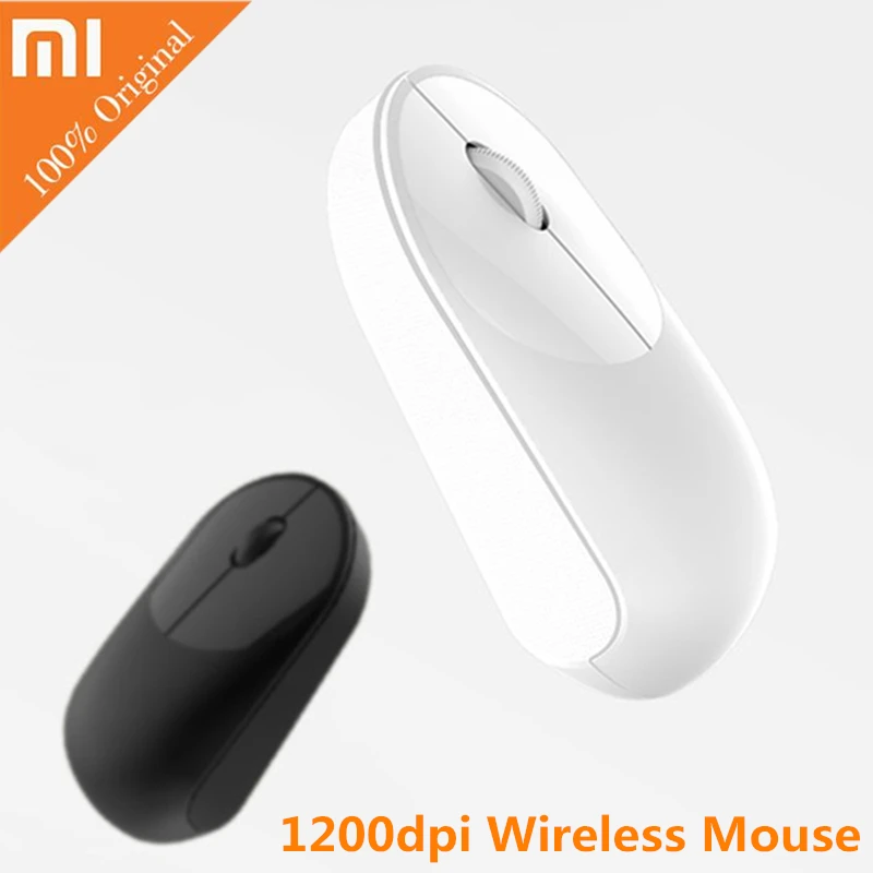 Original Xiaomi Wireless Mouse Youth Version 1200dpi 2.4Ghz Optical Mouse Mini Portable Mouse For Macbook Laptop Computer Mouse