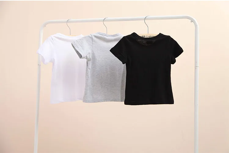 2018 Summer Male Female Baby Child Boy Tiger Animal T-Shirt Short-Sleeve Top  (10)
