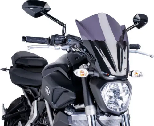 Ветровое стекло с кронштейном для Yamaha MT 07 MT07 mt-07/FZ 07- 15 16 аксессуары для мотоциклов ветровые дефлекторы