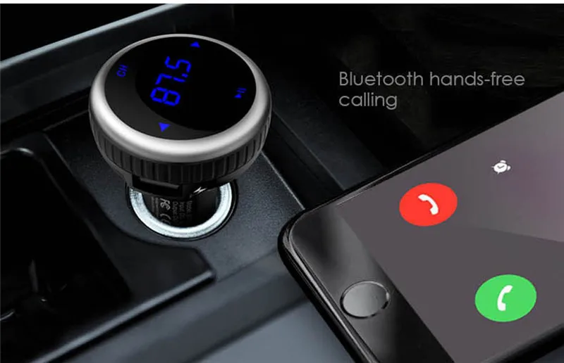 E0008 Bluetooth FM transmitter (6-2)