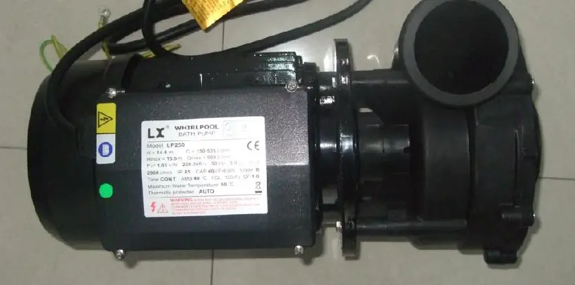 Фото LX LP250 л. С. Насос для спа бассейна обозначенный как спанец XS 30 или WP250 на Monarch салоны LX LP250 л. С. Насос для спа бассейна обозначенный как спанец XS 30 или WP250 на Monarch салоны