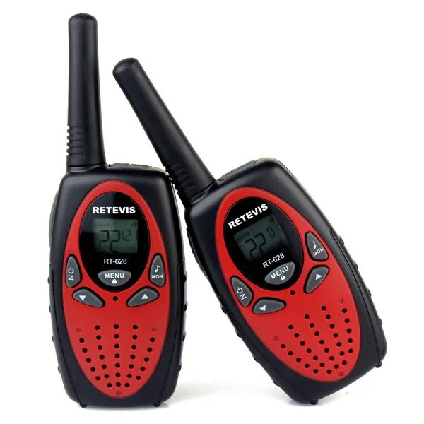  2pcs Retevis RT628 Mini Portable Walkie Talkie  0.5W UHF 462.550-467.7125MHz Portable Radio Communicator A1026C 