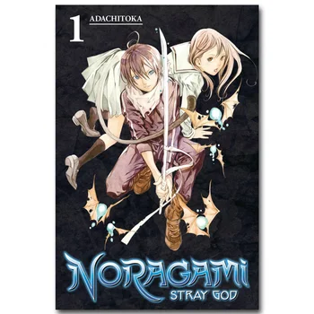 

Noragami Anime Art Silk Fabric Poster Print 13x20 inch Yato Yukine Iki Hiyori Picture for Living Room Wall Decor Gift 007