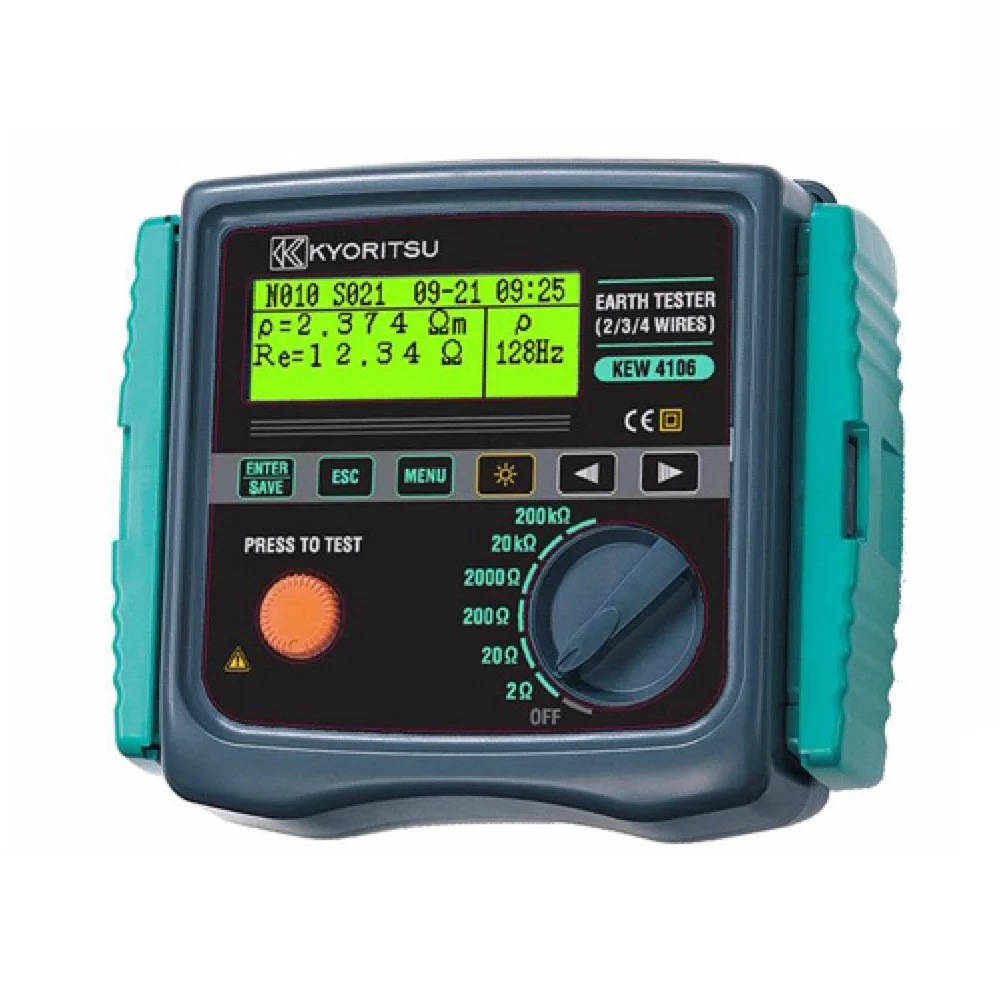 

KEW 4106 Ground Resistance Tester Digital Display High Precision KEW-4106