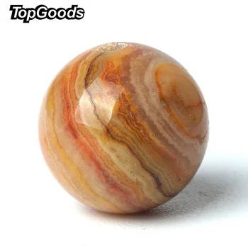 

TopGoods Natural Gemstone Beads Crazy Agate Stone Loose Chalcedony Rosary Beads 6/8/10mm Carnelian Stone For Bracelet Making