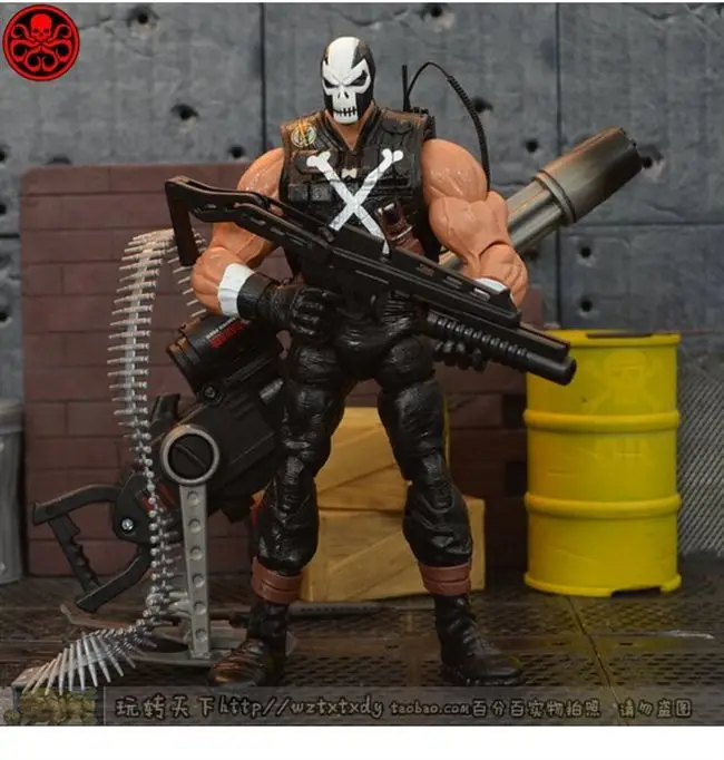 Marvel Legends скрещенные кости с тяжелым пулеметом " фигурка свободная