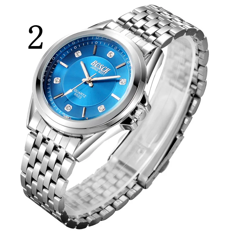 

Men's watch automatic mechanical watch waterproof luminous casual steel with quartz watch sports men's watch