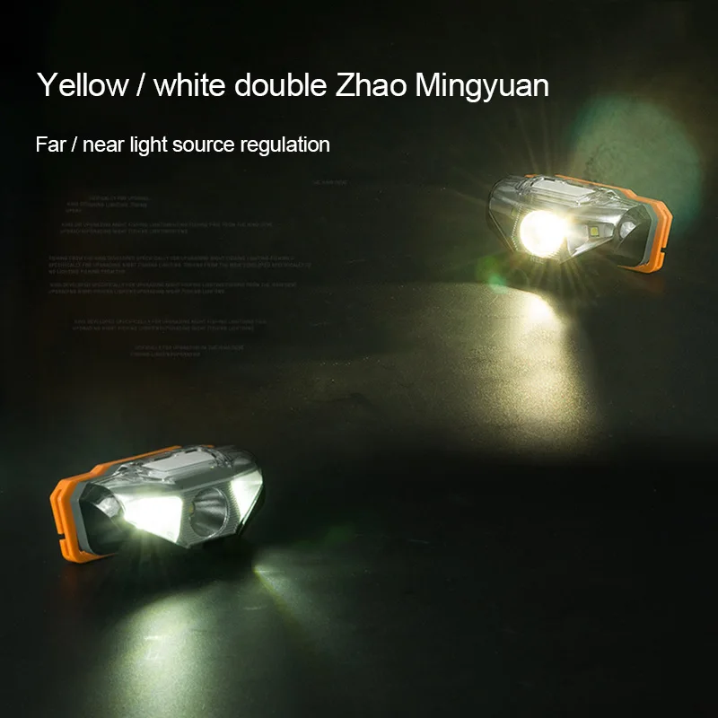 

Sunrex Charger Sensor Headlamp Outdoor Headset Flashlight for Outdoor Hiking Camping MAL999