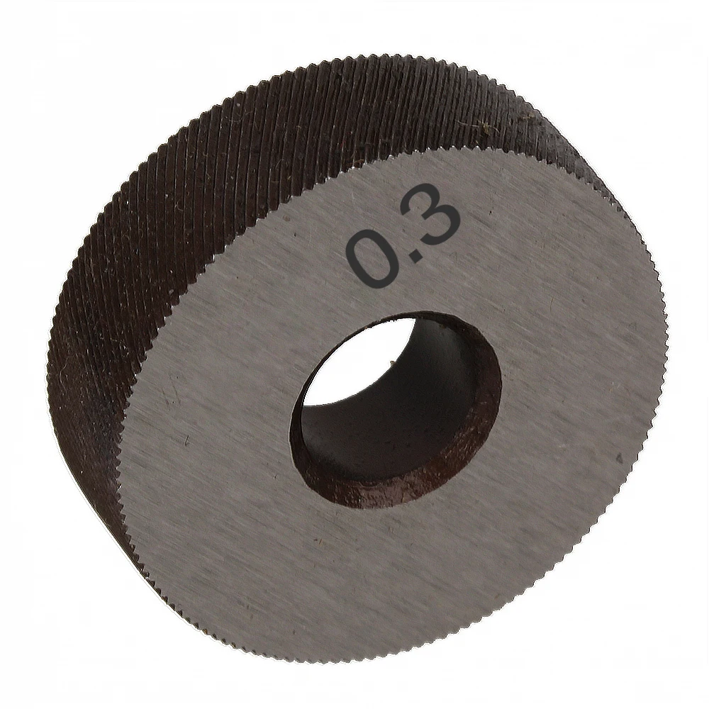 Pair of 0.3mm Gear Hob Wheel Knurled Wheel Knife Textured Knurled Lathe Embossing wheel Machine Tools Accessories