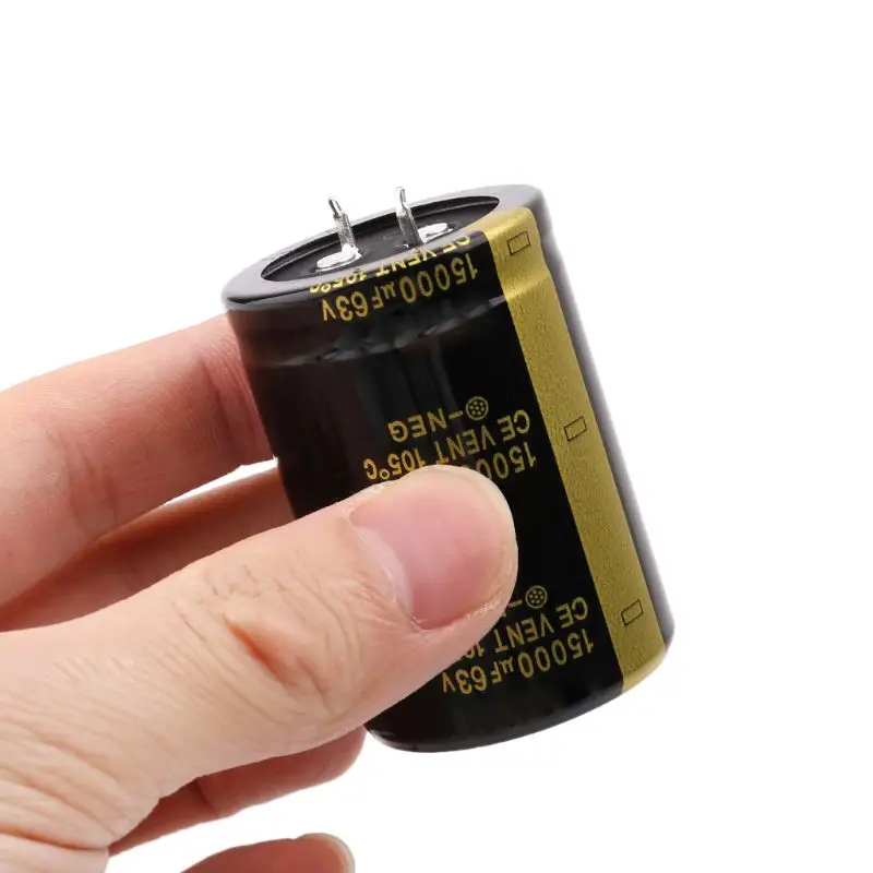 

63V 15000uF Aluminum Electrolytic Capacitor Amplifier Audio Filter Capacitors Volume 35x50