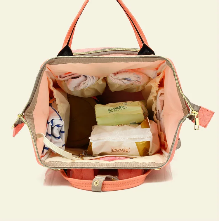 Большой Ёмкость Многофункциональный Пеленки сумки Мумия Bolsa для беременных и кормящих полиэстер Водонепроницаемый Коляски Baby Care сумка