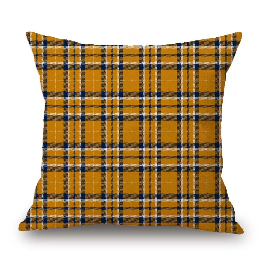 Maiyubo шотландский клетчатый Чехол на подушку богемная наволочка с геометрическим рисунком Мандала домашняя декоративная подушка чехол для дивана автомобиля Almofada