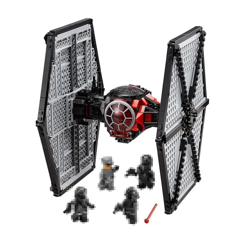 

Lepin Stars Series War 05005 Special Forces Fighter Model Building Blocks Bricks Diy Educational Toys For Children 75101 Gifts