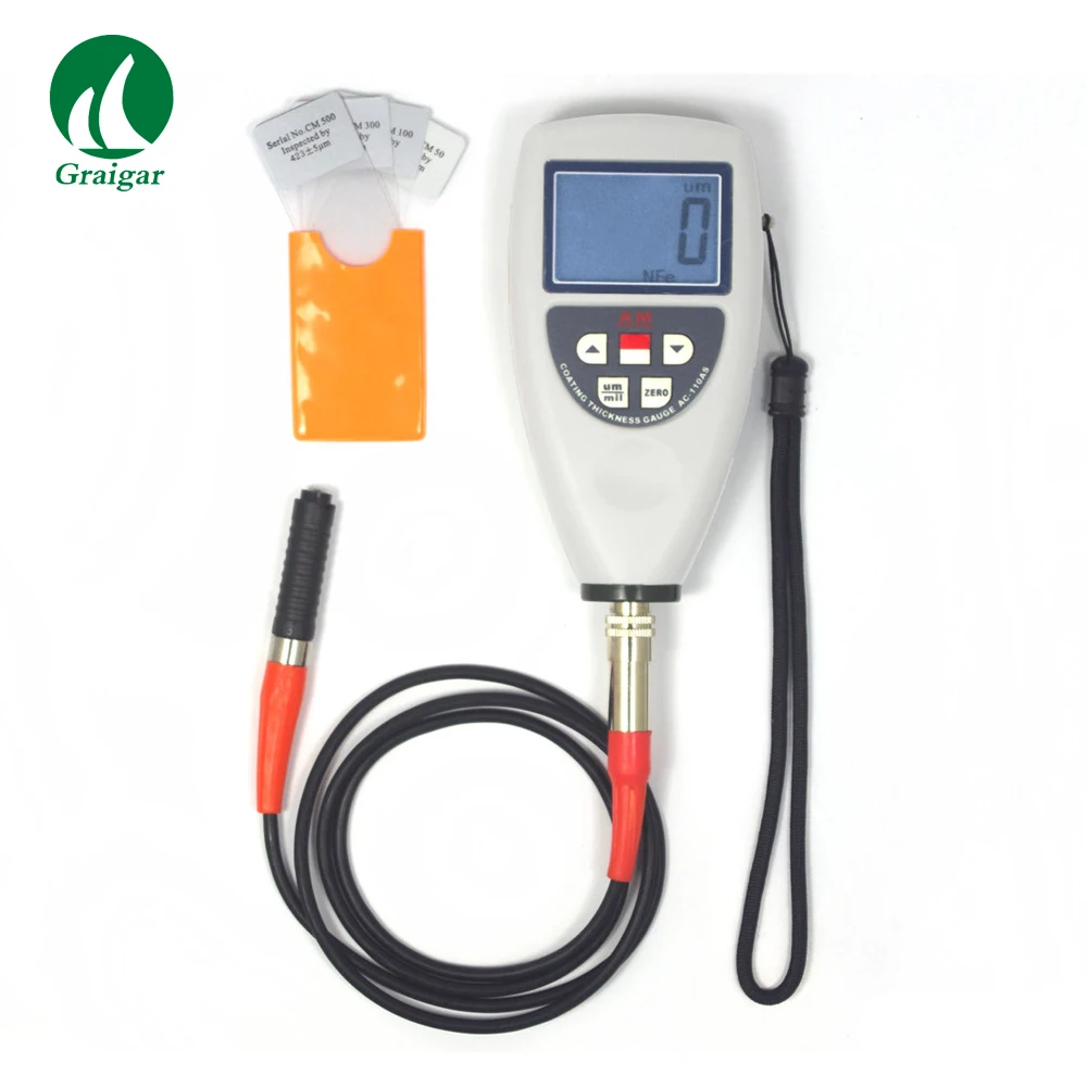AC 110AS Professional Coating Thickness Gauge Portable Measuring