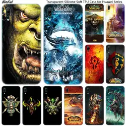 World of Warcraft Мягкий силиконовый чехол для телефона Huawei Mate 10 20 Lite Pro Enjoy 9 S Y9 Y7 Y6 Y5 2019 2018 Pro 2017 Модный чехол