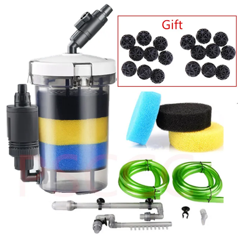 Ultra quiet External Aquarium Filter Bucket Container for aquarium fish