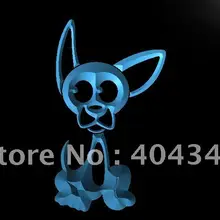 LK325-собака породы чихуахуа ПЭТ светодиодный неоновый знак