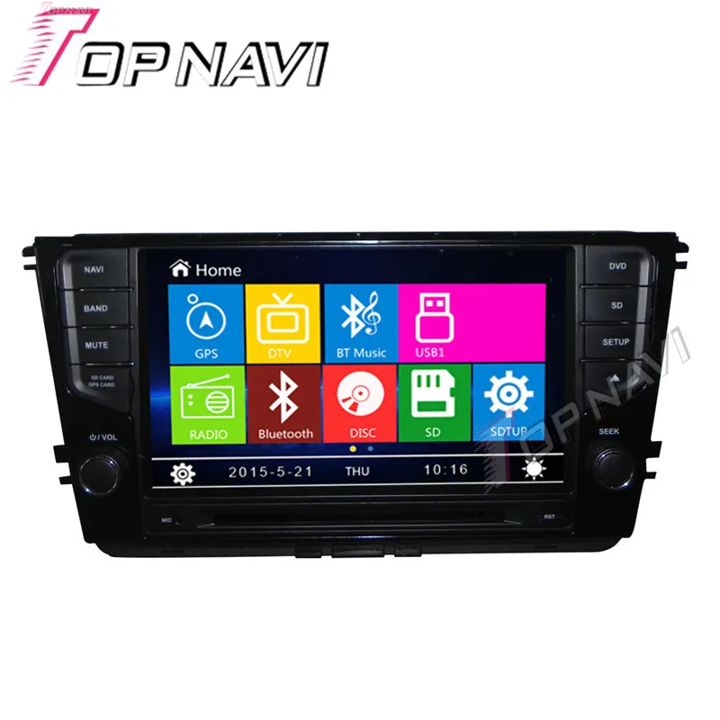 Clearance Topnavi 8" Car DVD GPS For VW Lamando Car Radio Multimedia Audio Stereo In Dash,Wince System 10