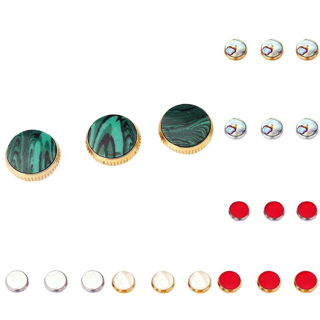 

3pcs Finger Buttons for Trumpet Brass Musical Instrument Repairing Parts Accessories