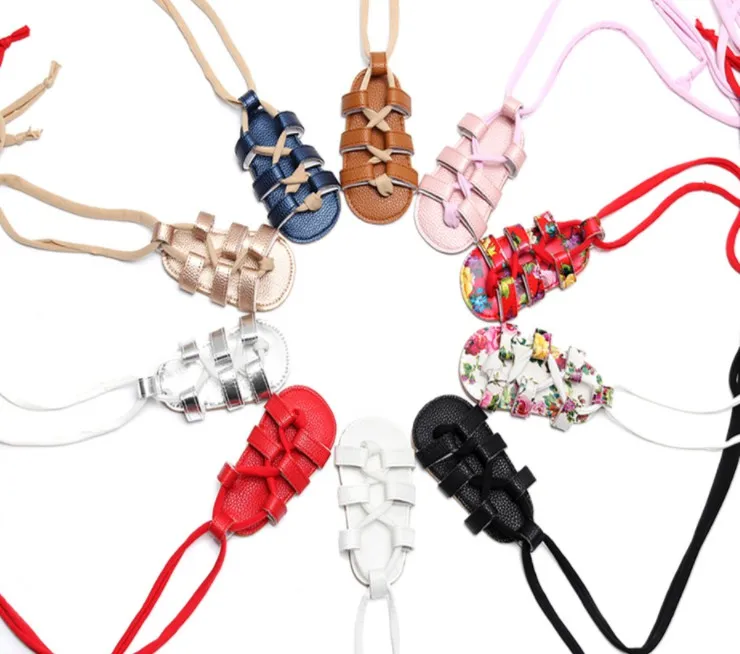 

baby girl party shoes kids firsr walkers Newborn Infant Baby Girl Leather Bandage Sandals Summer Pram Soft Flat Shoes
