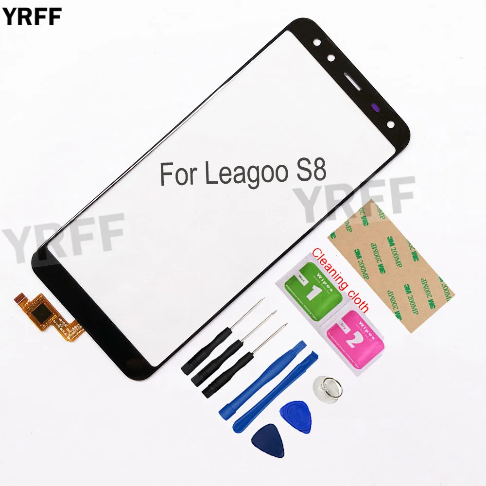 5 72 ''мобильный сенсорный экран для Leagoo S8 дигитайзер Сенсорная панель замена