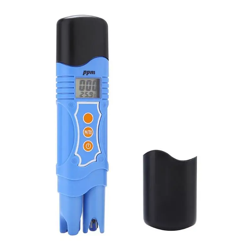 

Professional Water Quality Test Meter TDS PH 2 in 1 Instruments Set Measurement Range 1 PPM Resolution 2% Readout Accuracy