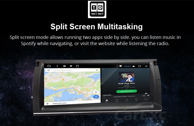 10,25 дюймов Android 9,0 One Din автомагнитола стерео система для BMW E39 X5 M5 E53 Wifi gps Мультимедиа Навигация Bluetooth DAB