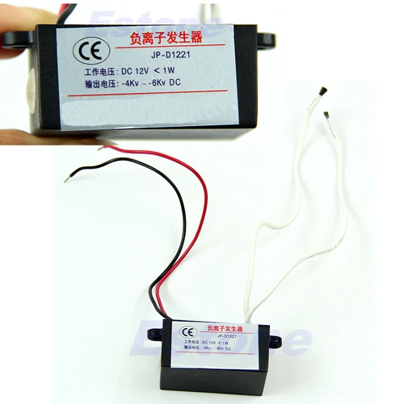 DC 12V High Output DIY Air Ionizer Airborne Negative Ion Anion Generator BS DC 12V High Output DIY Air Ionizer Airborne Negative Ion Anion Generator BS